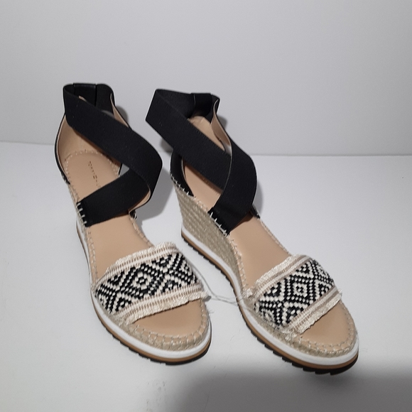 Tommy Hilfiger wedge espadrille sandals - Picture 1 of 7